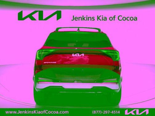 Blue 2026 Kia Sportage EX