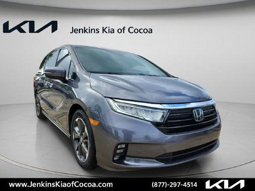 Gray 2023 Honda Odyssey Elite