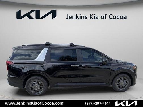 Aurora Black 2026 Kia Carnival Hybrid EX
