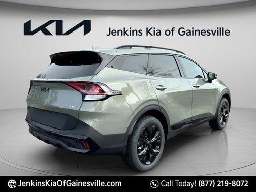 Green 2025 Kia Sportage X-Line