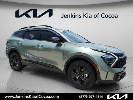 Green 2025 Kia Sportage X-Line
