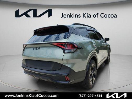 Green 2025 Kia Sportage X-Line