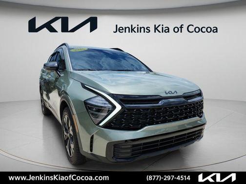 Green 2025 Kia Sportage X-Line