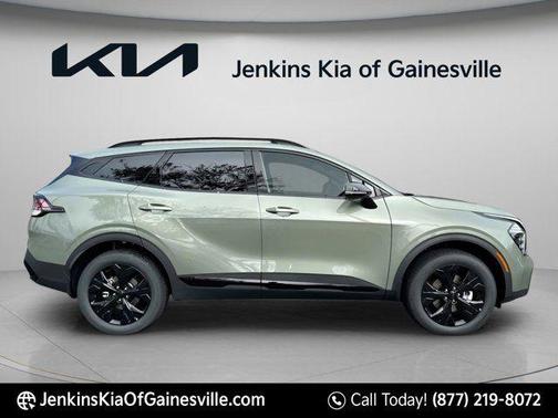 Green 2025 Kia Sportage X-Line