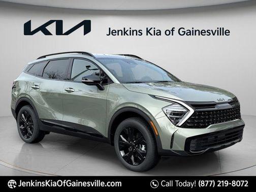 Green 2025 Kia Sportage X-Line