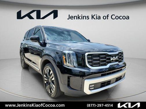 Ebony Black 2024 Kia Telluride SX