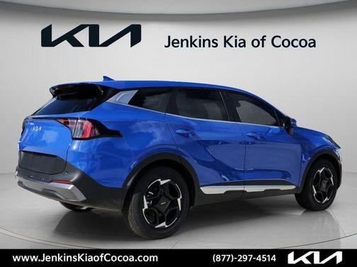 Blue 2026 Kia Sportage EX