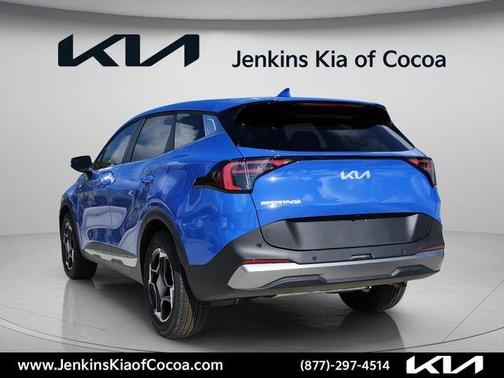 Blue 2026 Kia Sportage EX