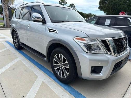 Brilliant Silver Metallic 2019 Nissan Armada SL