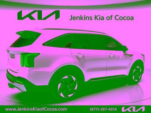 White Pearl 2026 Kia Sorento Hybrid EX