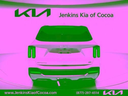 White Pearl 2026 Kia Sorento Hybrid EX