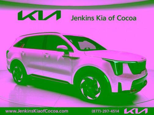 White Pearl 2026 Kia Sorento Hybrid EX