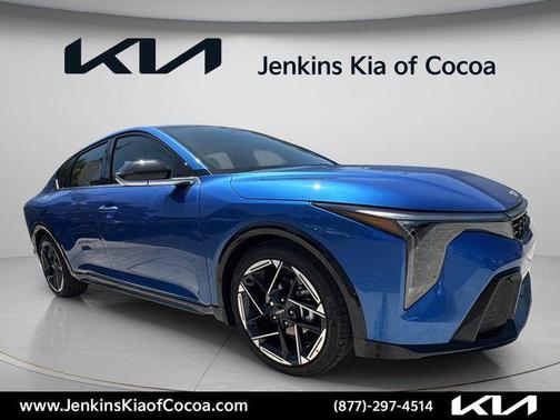 Blue 2026 Kia K4 GT-Line
