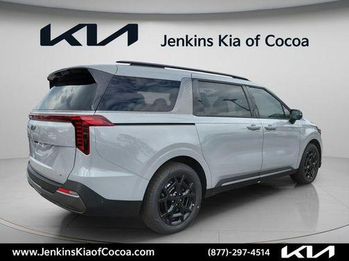 Ceramic Silver 2026 Kia Carnival Hybrid SX