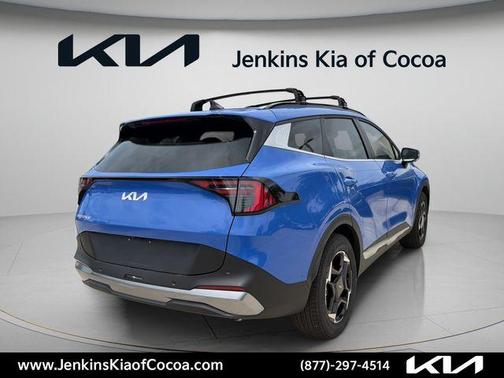 Blue 2026 Kia Sportage EX