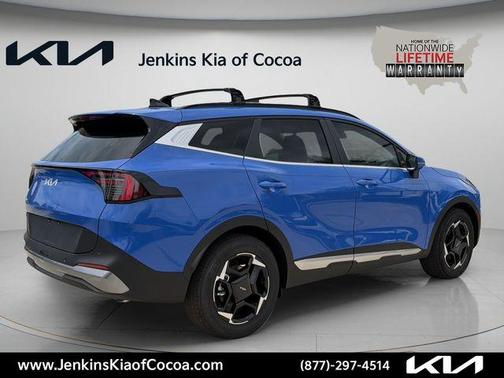 Blue 2026 Kia Sportage EX
