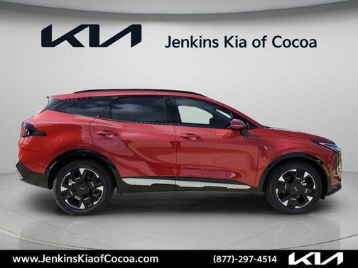 Red 2026 Kia Sportage SX-Prestige