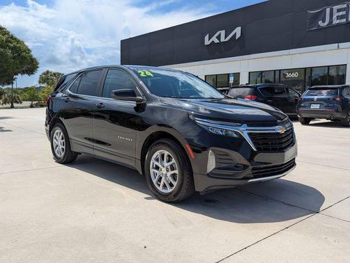 Black Metallic 2024 Chevrolet Equinox LT