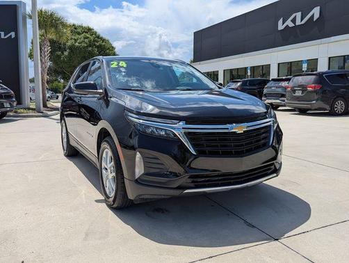 Black Metallic 2024 Chevrolet Equinox LT