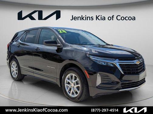 Black Metallic 2024 Chevrolet Equinox LT