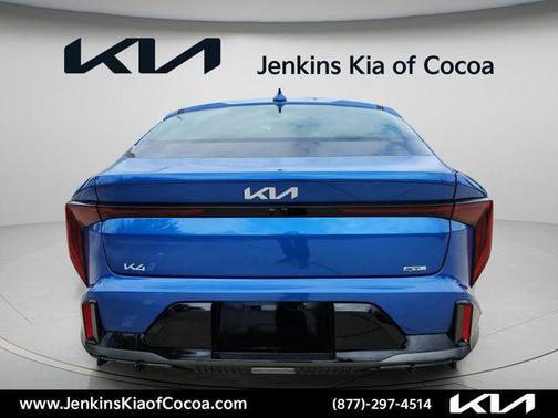 Wave Blue 2025 Kia K4 GT-Line