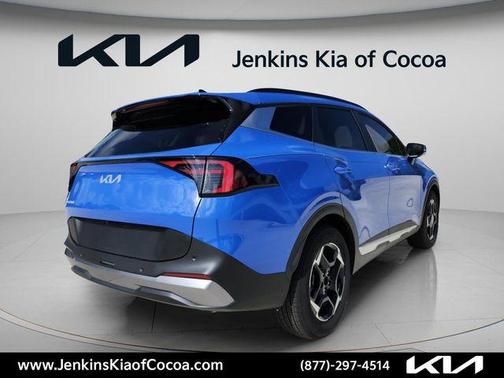 Blue 2026 Kia Sportage EX