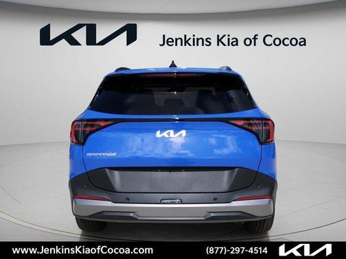 Blue 2026 Kia Sportage EX