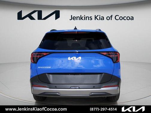 Blue 2026 Kia Sportage EX