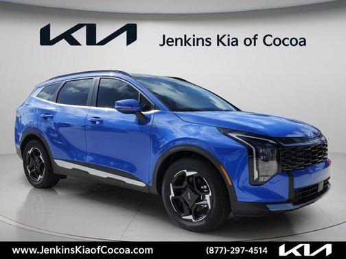Blue 2026 Kia Sportage EX