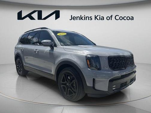 Gray 2025 Kia Telluride SX-Prestige X-Line