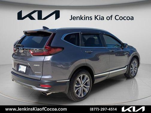 Sonic Gray Pearl 2021 Honda CR-V Touring