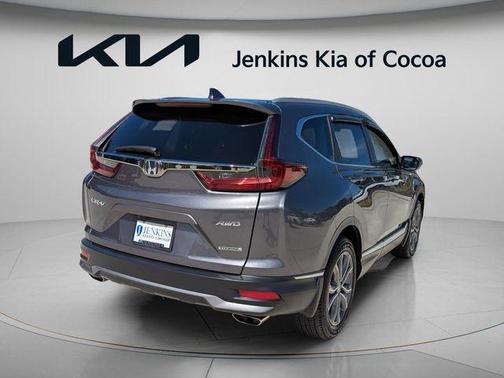 Sonic Gray Pearl 2021 Honda CR-V Touring