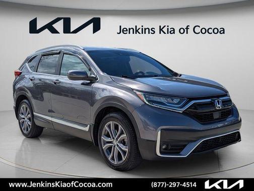 Sonic Gray Pearl 2021 Honda CR-V Touring
