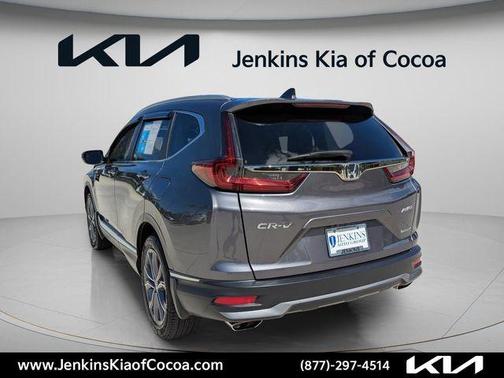 Sonic Gray Pearl 2021 Honda CR-V Touring