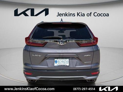 Sonic Gray Pearl 2021 Honda CR-V Touring