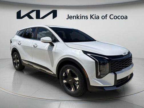 White 2026 Kia Sportage LX