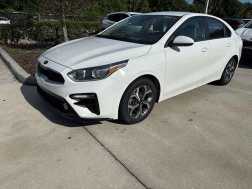 Clear White 2021 Kia Forte LXS