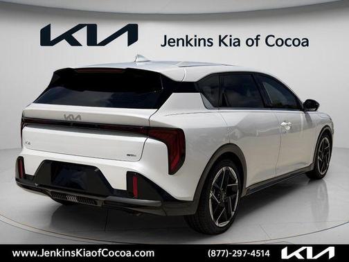 White Pearl 2026 Kia K4 GT-Line