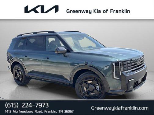 Black Jade Green 2027 Kia Telluride Hybrid X-Line SX