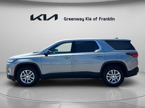 Sterling Gray Metallic 2023 Chevrolet Traverse LS