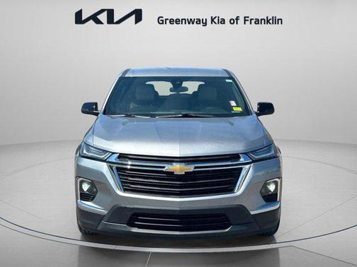 Sterling Gray Metallic 2023 Chevrolet Traverse LS