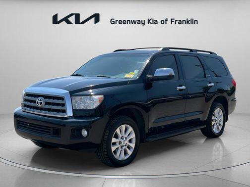 Black 2011 Toyota Sequoia Platinum