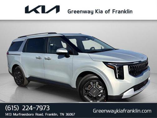 Ivory Silver 2026 Kia Carnival Hybrid EX