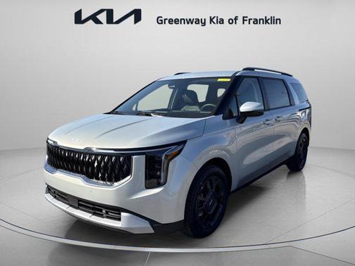 Ivory Silver 2026 Kia Carnival Hybrid EX