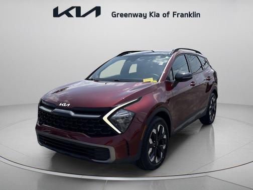 Dawning Red 2023 Kia Sportage X-Line