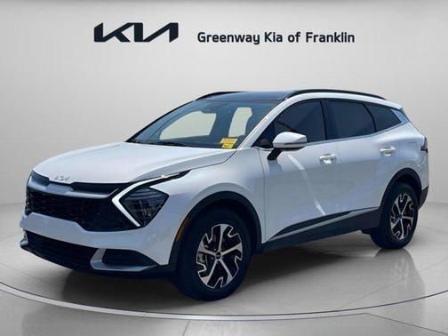 Snow White Pearl 2024 Kia Sportage Hybrid EX