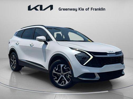 Snow White Pearl 2024 Kia Sportage Hybrid EX