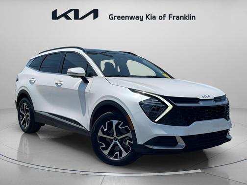 Snow White Pearl 2024 Kia Sportage Hybrid EX