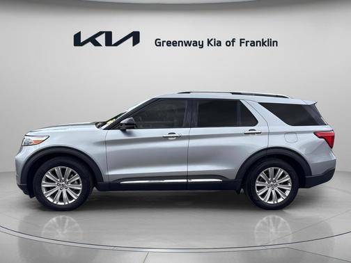 Iconic Silver Metallic 2021 Ford Explorer Limited