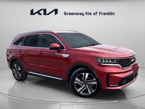 Runway Red 2023 Kia Sorento Hybrid EX